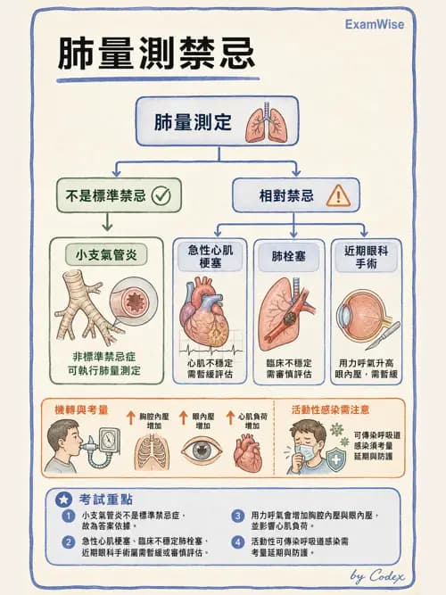 呼吸治療師 - 通氣、呼吸力學與控制 - AI 圖文解析預覽