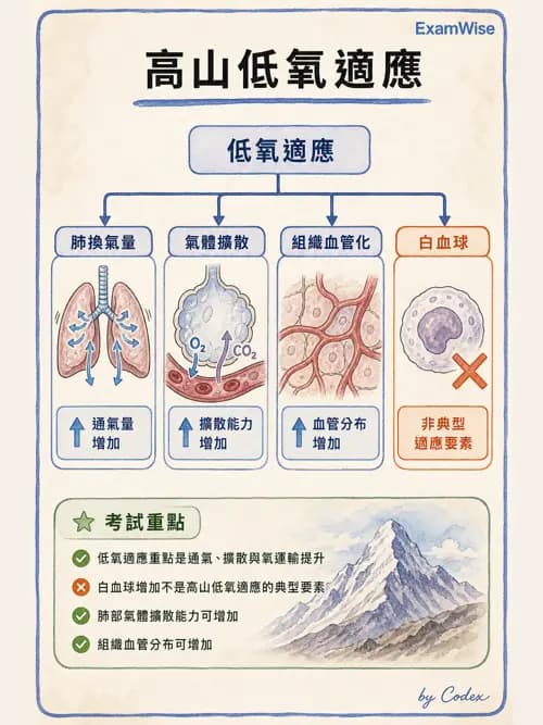呼吸治療師 - 運動與環境生理 - AI 圖文解析預覽