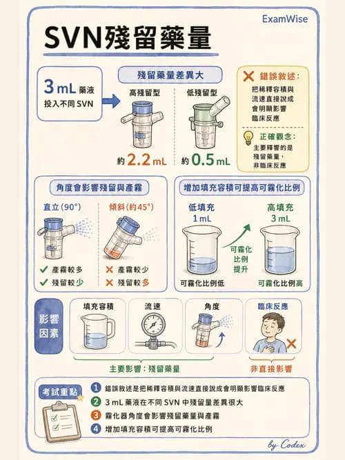 呼吸治療師 - 濕氣與霧氣治療 - AI 圖文解析預覽