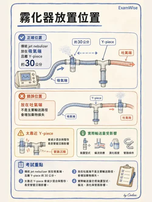 呼吸治療師 - 濕氣與霧氣治療 - AI 圖文解析預覽