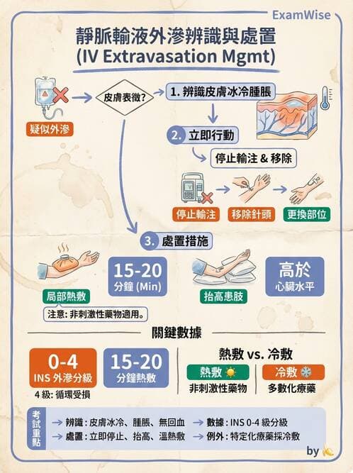 護理師 - 靜脈輸液與電解質平衡 - AI 圖文解析預覽