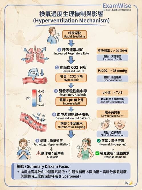護理師 - 體溫與呼吸評估 - AI 圖文解析預覽