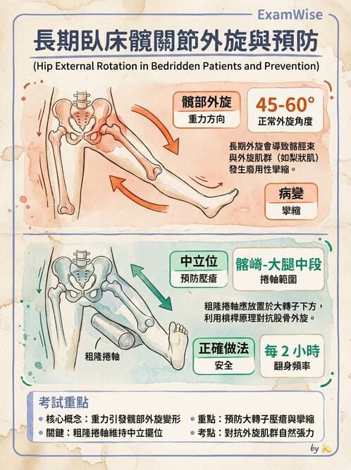 護理師 - 體位擺位與安全照護 - AI 圖文解析預覽
