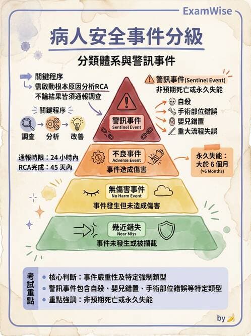 護理師 - 品質管理與病人安全 - AI 圖文解析預覽