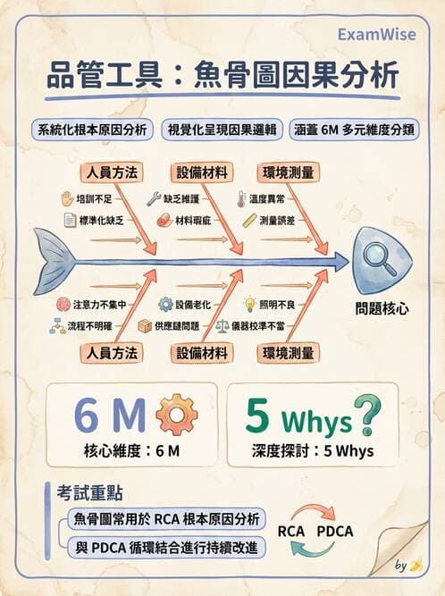 護理師 - 品質管理與病人安全 - AI 圖文解析預覽