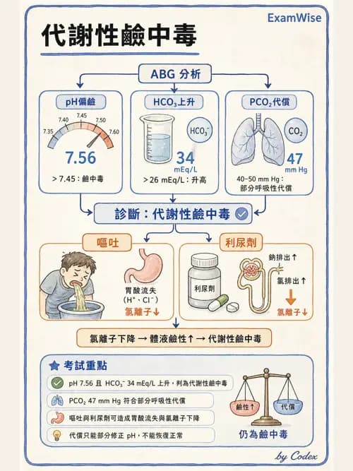 呼吸治療師 - 動脈血氣體分析設備 - AI 圖文解析預覽