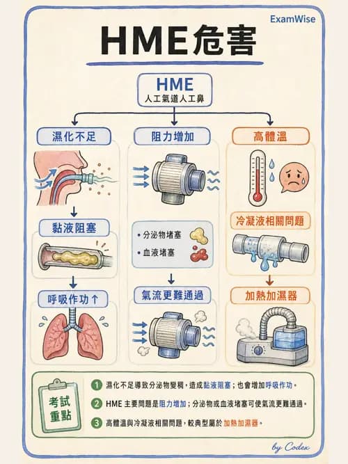 呼吸治療師 - 濕氣治療設備 - AI 圖文解析預覽