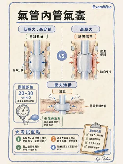 呼吸治療師 - 呼吸道照護與抽痰設備 - AI 圖文解析預覽