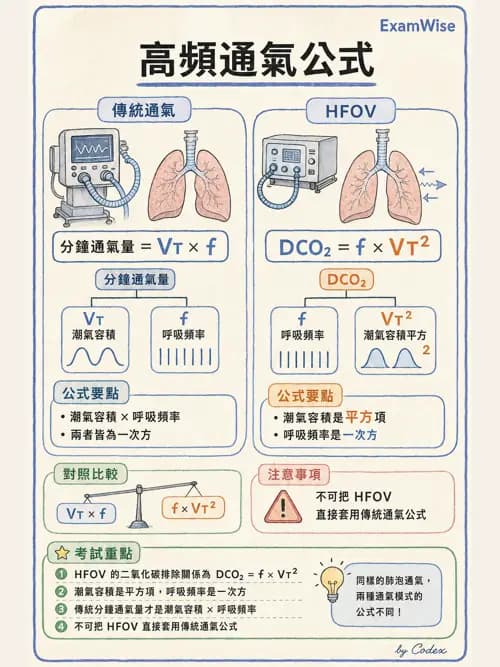 呼吸治療師 - 呼吸器設計與通氣模式 - AI 圖文解析預覽