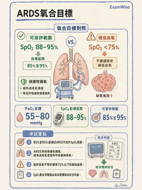 呼吸治療師 - ARDS與呼吸衰竭 - AI 圖文解析預覽