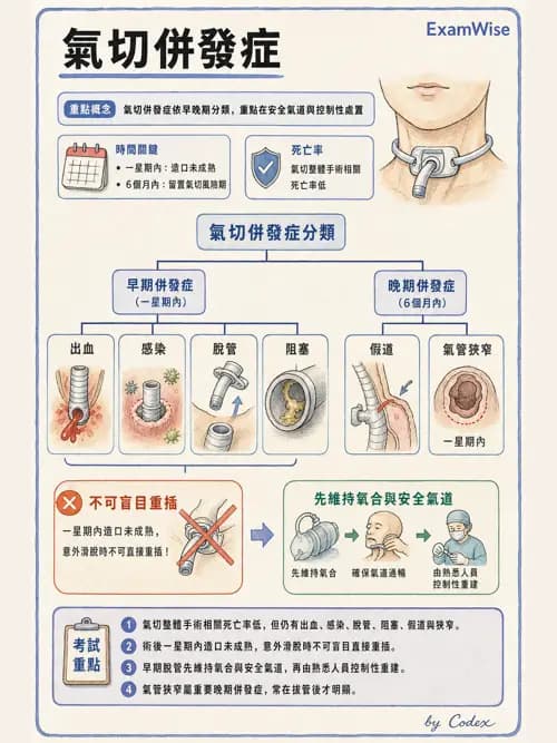 呼吸治療師 - 呼吸器併發症與感染 - AI 圖文解析預覽