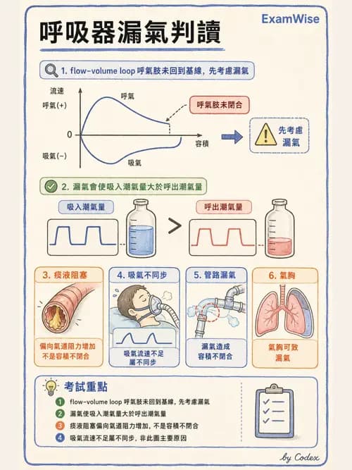 呼吸治療師 - 重症監測與判讀 - AI 圖文解析預覽
