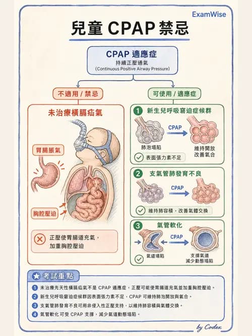 呼吸治療師 - 小兒相關重症 - AI 圖文解析預覽