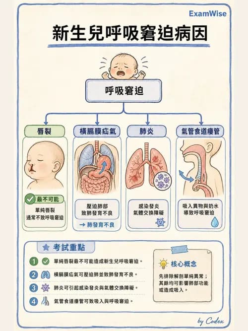 呼吸治療師 - 小兒相關重症 - AI 圖文解析預覽