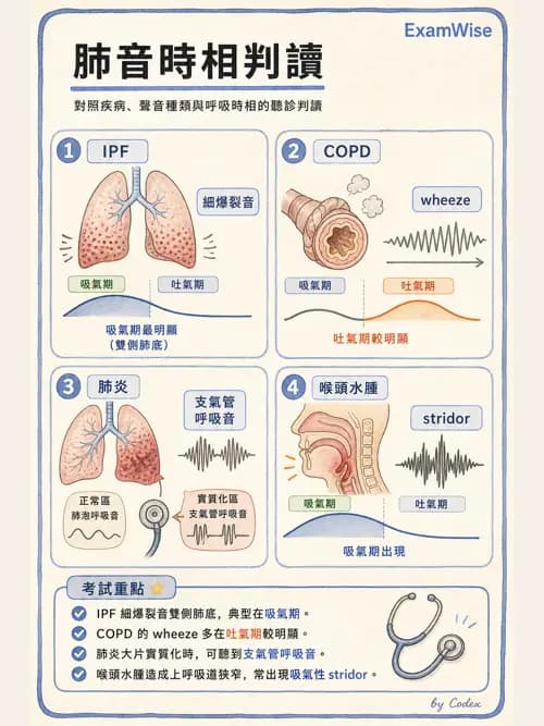 呼吸治療師 - 病人評估與衛教 - AI 圖文解析預覽