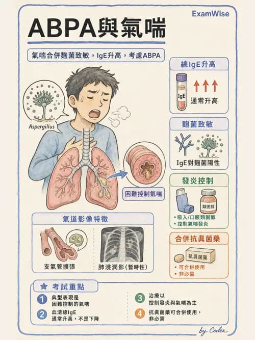 呼吸治療師 - 感染性肺疾 - AI 圖文解析預覽