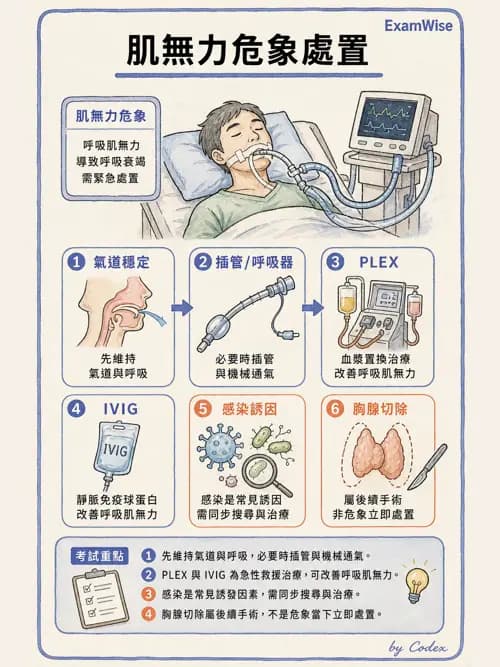 呼吸治療師 - 神經肌肉病變與腫瘤 - AI 圖文解析預覽