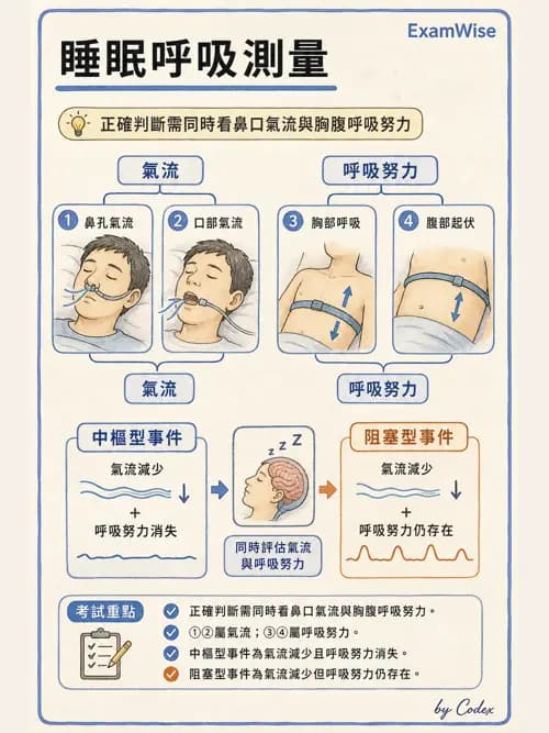 呼吸治療師 - 睡眠相關呼吸障礙 - AI 圖文解析預覽