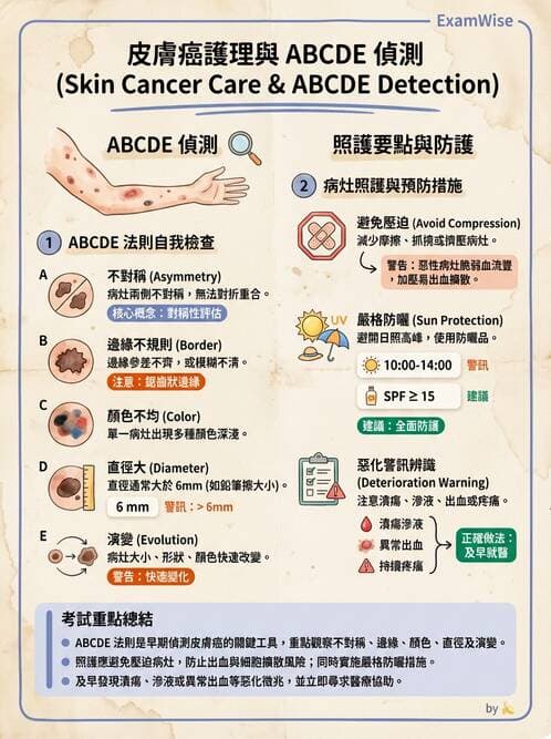 護理師 - 其他常見癌症護理 - AI 圖文解析預覽