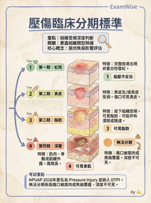 護理師 - 皮膚疾病與傷口護理 - AI 圖文解析預覽