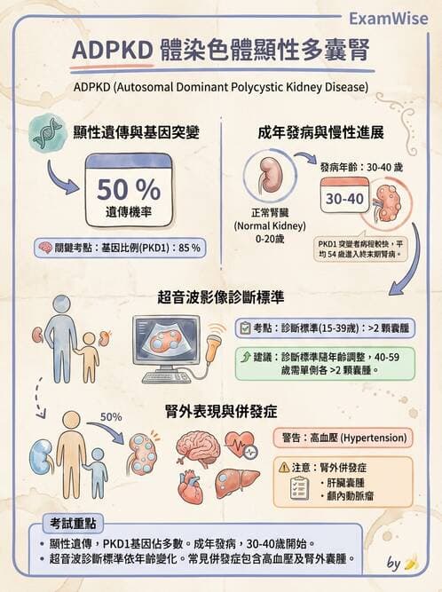 護理師 - 腎炎、腎衰竭與慢性腎臟病 - AI 圖文解析預覽