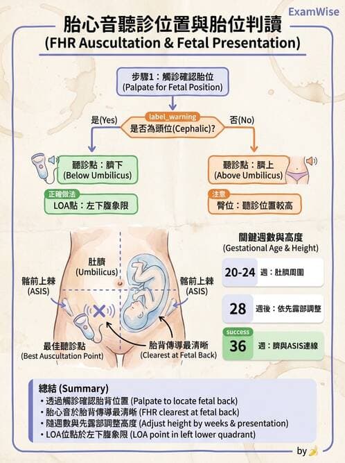 護理師 - 胎兒發育與監測評估 - AI 圖文解析預覽
