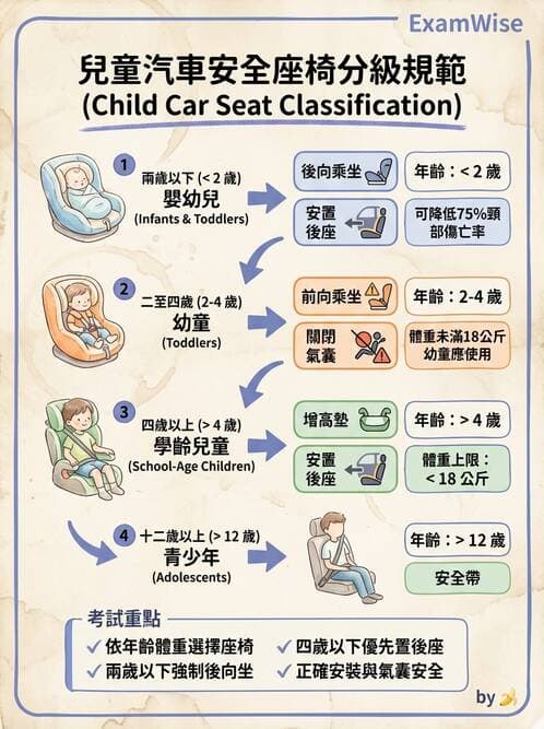 護理師 - 兒童預防保健與安全 - AI 圖文解析預覽