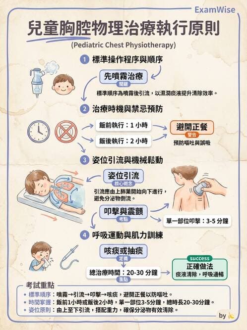護理師 - 兒童呼吸系統疾病 - AI 圖文解析預覽