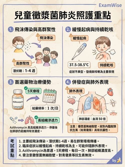 護理師 - 兒童傳染性疾病 - AI 圖文解析預覽