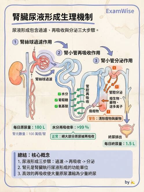護理師 - 泌尿生殖系統 - AI 圖文解析預覽