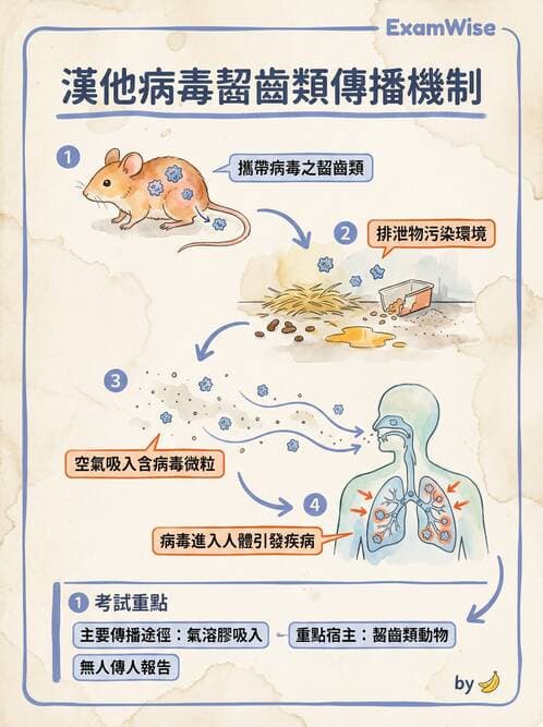 護理師 - RNA 病毒、新興病毒 - AI 圖文解析預覽