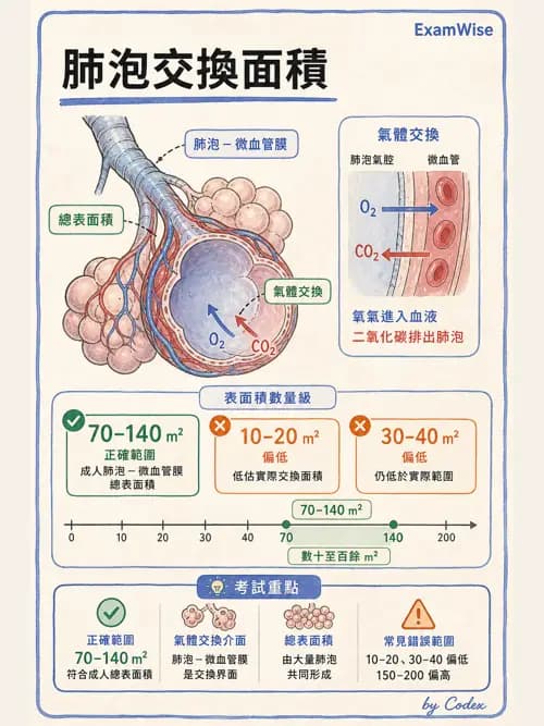 呼吸治療師 - 呼吸系統構造與發展 - AI 圖文解析預覽