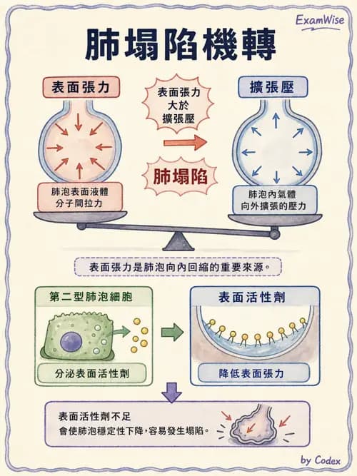 呼吸治療師 - 通氣、呼吸力學與控制 - AI 圖文解析預覽