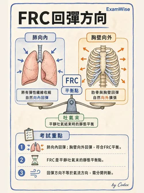 呼吸治療師 - 通氣、呼吸力學與控制 - AI 圖文解析預覽