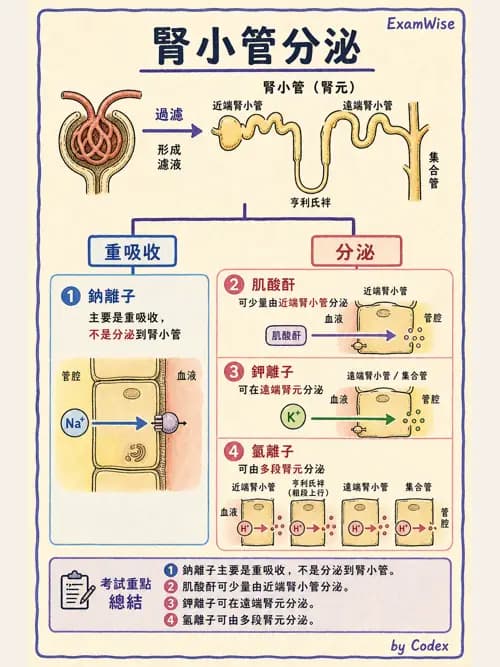 呼吸治療師 - 酸鹼平衡與腎臟生理 - AI 圖文解析預覽