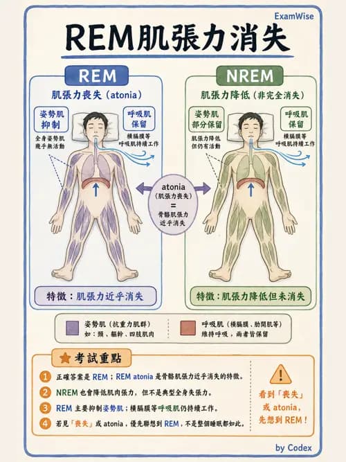 呼吸治療師 - 通氣、呼吸力學與控制 - AI 圖文解析預覽