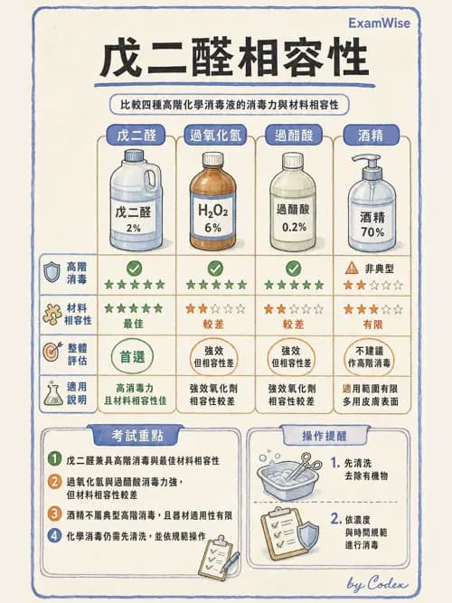 呼吸治療師 - 感染管制與職業安全 - AI 圖文解析預覽