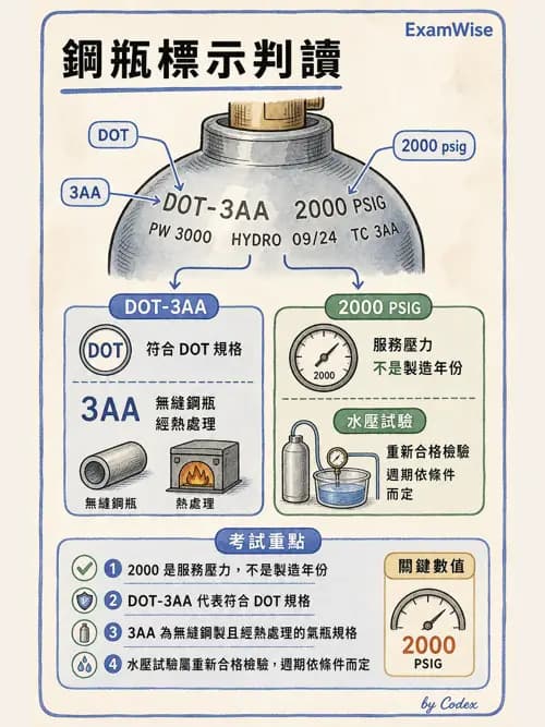 呼吸治療師 - 氣體輸送系統與氧氣治療 - AI 圖文解析預覽