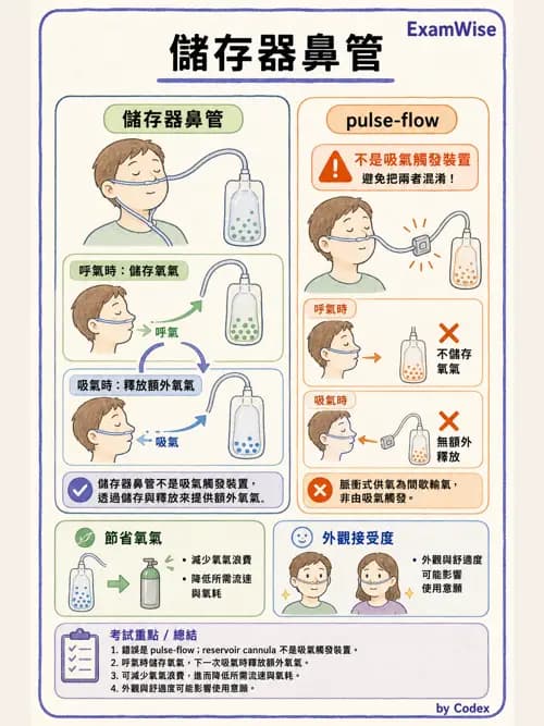 呼吸治療師 - 氣體輸送系統與氧氣治療 - AI 圖文解析預覽
