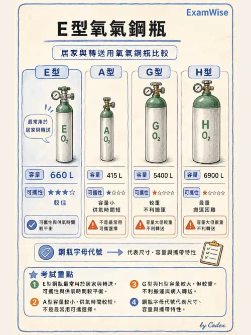 呼吸治療師 - 醫療氣體製造與儲存 - AI 圖文解析預覽