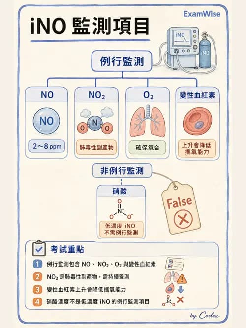 呼吸治療師 - 醫療氣體製造與儲存 - AI 圖文解析預覽