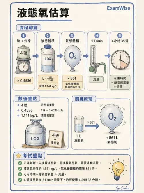 呼吸治療師 - 醫療氣體製造與儲存 - AI 圖文解析預覽