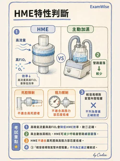 呼吸治療師 - 濕氣治療設備 - AI 圖文解析預覽