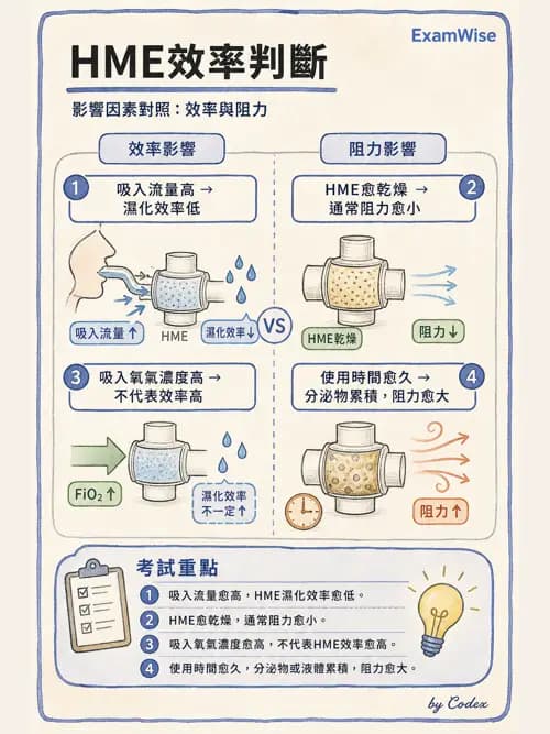 呼吸治療師 - 濕氣治療設備 - AI 圖文解析預覽