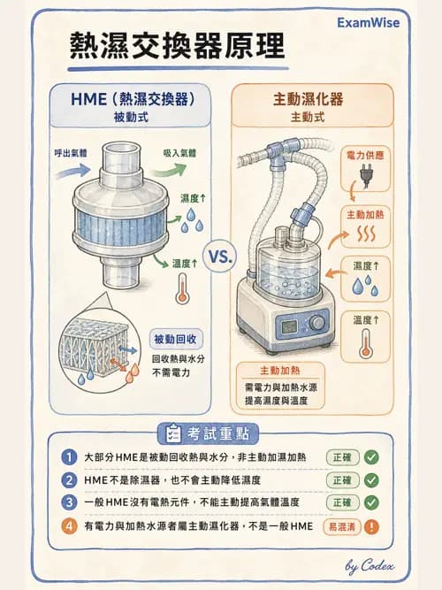 呼吸治療師 - 濕氣治療設備 - AI 圖文解析預覽