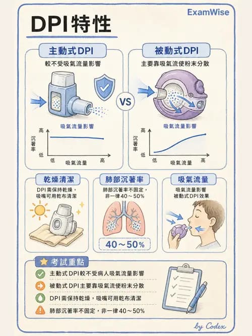 呼吸治療師 - 吸入性藥物噴霧設備 - AI 圖文解析預覽