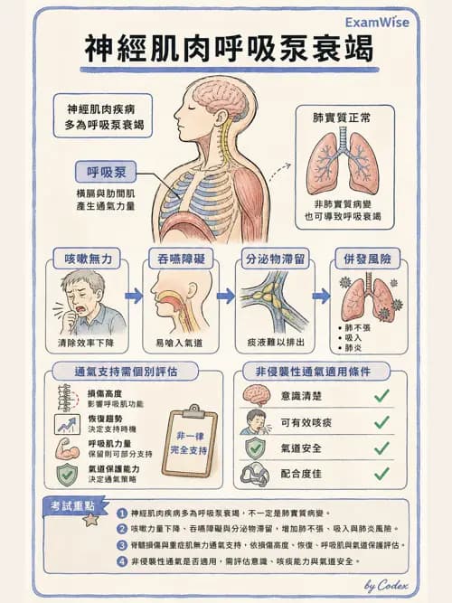 呼吸治療師 - 臨床設定、參數調整與脫離 - AI 圖文解析預覽