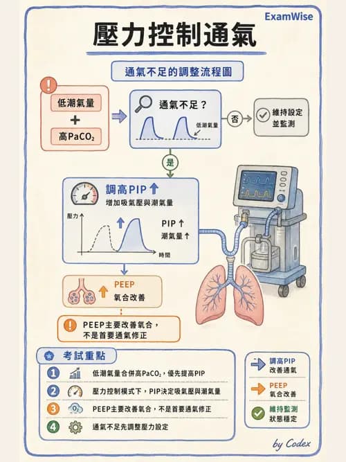 呼吸治療師 - 小兒呼吸器支持 - AI 圖文解析預覽