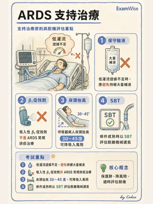 呼吸治療師 - 休克、敗血症與多器官衰竭 - AI 圖文解析預覽
