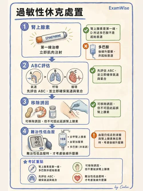 呼吸治療師 - 休克、敗血症與多器官衰竭 - AI 圖文解析預覽